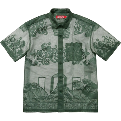 Supreme Last Supper Lace S/S Shirt 4colors SS25 | eBay