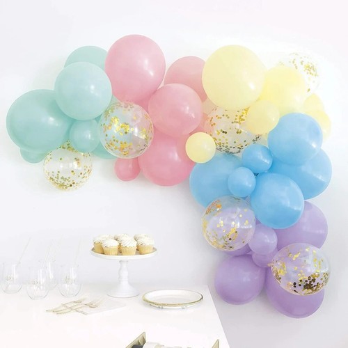 Rainbow Balloon Arch Kit Birthday Decorations Rainbow Party Balloon Garlands