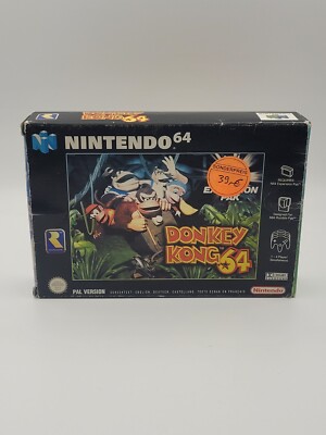 Nintendo 64 N64 Donkey Kong 64 OVP ohne Expansion Pak -guter Zustand-  ZZ