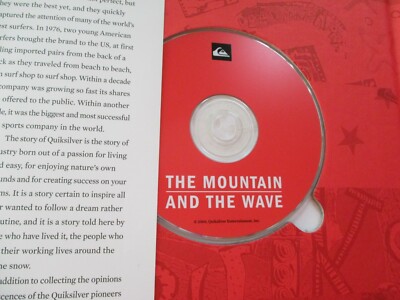 The Mountain and the Wave - Quiksilver Story + CD - Champions