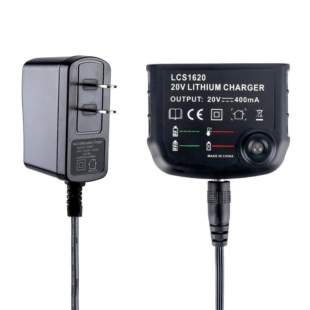 20V Lithium Battery Charger LCS1620 For BLACK+DECKER PORTER-CABLE LBXR20 PCC685L
