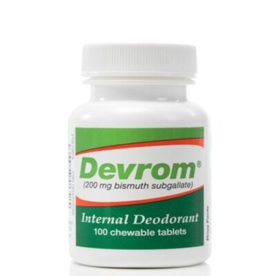 DEVROM 200mg 100 Chewable Tablets