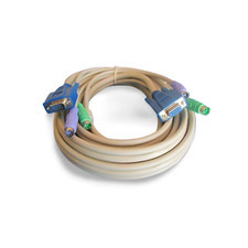 10ft KVM Video Cable HD15 Male to Female - Beige