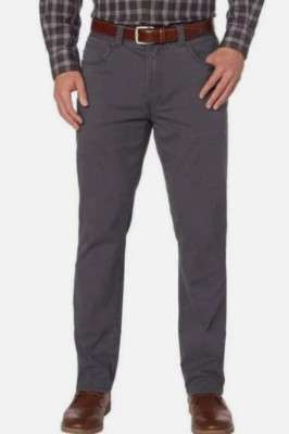 *NWT*G.H. Bass & Co. Men's 5Pocket Stretch Pants w/ Flex Waist (Asphalt,34x30)