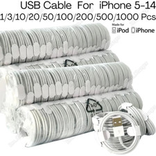 Lot USB Charger Cable Fast Charging Cord For iPhone 14 13 12 11 Pro Max XR 8 7 6