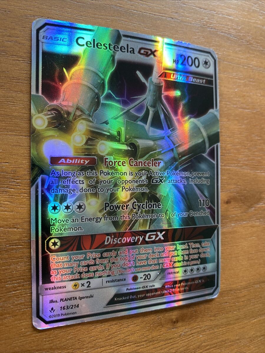 Pokemon GRADED Card - PSA 9: CELESTEELA GX #162 - FULL ART (SUN & MOON:  ULTRA PRISM - SECRET), Hobbies & Toys, Toys & Games on Carousell