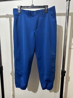 Women's Size Medium Mizuno Fast Pitch Blue Softball Baseball