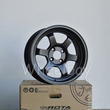 4 Rota Wheel Grid V 2 15x7 0 2 15x8 4x100 0 Satin Blk . 4 Rota Wheel Grid V 2 15x7 0 2 15x8 4x100 0 Satin Blk .