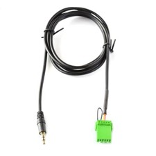 Car 3.5mm Female 6Pin Aux Cable Adapter for Jazz 2002-2006 Aux-in Cable
