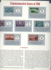 1940's Commemorative Issue Stamps 1946
