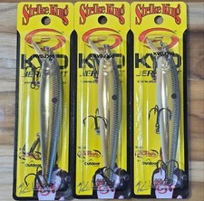 Ct. of 3 Strike King KVD 300 Series Suspending Medium Diving Jerkbait - 4.75"