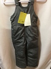 Snow Bibs Size 4/5 Gray NWT