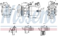 Kompressor Klimaanlage Klimakompressor FüR Opel Agila (B) Suzuki Splash