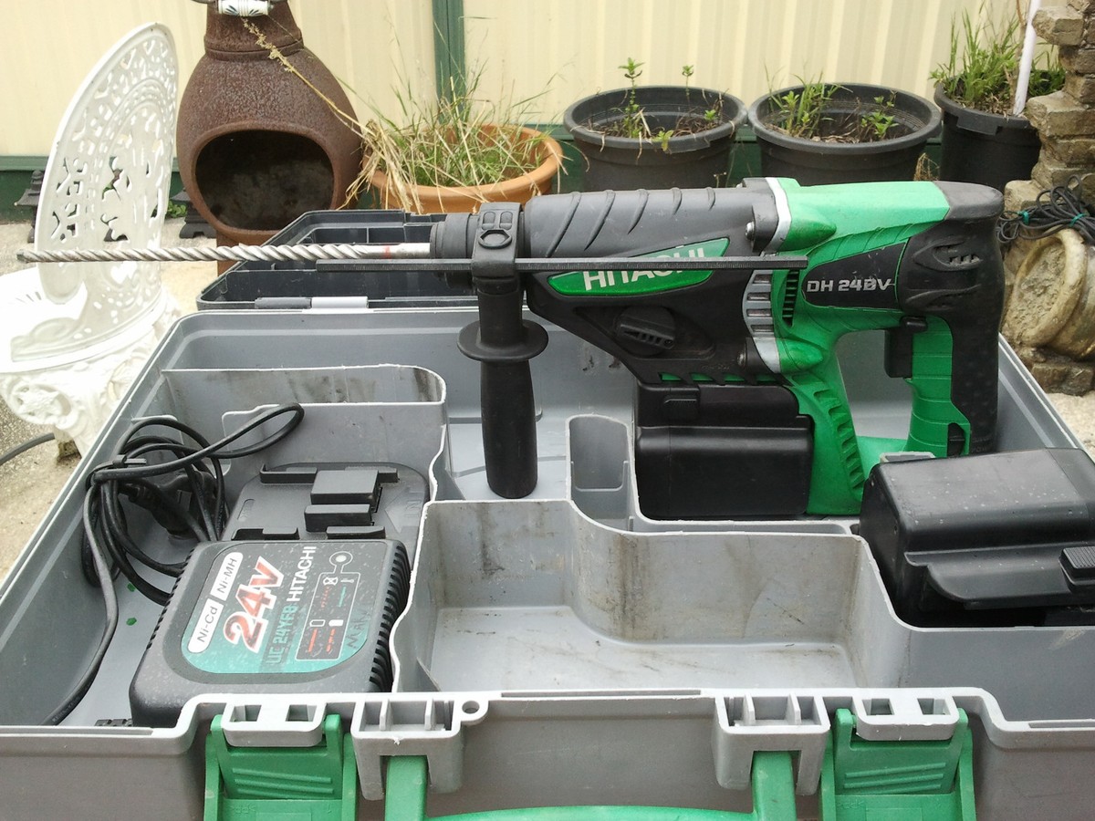 Hitachi KOKI 24V Cordless Rotary Drill / Hammer Drill Made In