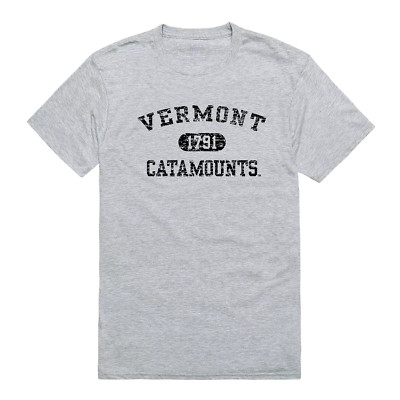 University Of Vermont Catamounts UVM NCAA Distressed Arch College Tee T Shirt