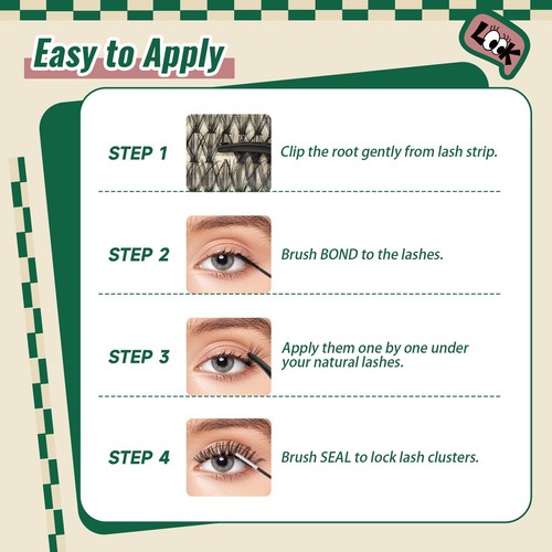 DIY Lash Extension Kit 280pcs Individual Lashes D Curl Eyelash Extension Kit ... - Picture 6 of 7