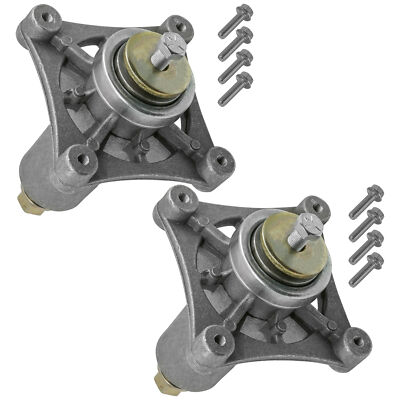 Caltric 3 Spindle Assembly Kit For Husqvarna GTH26V54 LGT2554 LGT2654 Decks