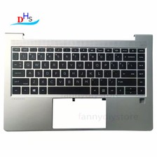 N01287-001 New For HP Probook 440 G9 Palmrest Upper Case w/SD Backlit Keyboard