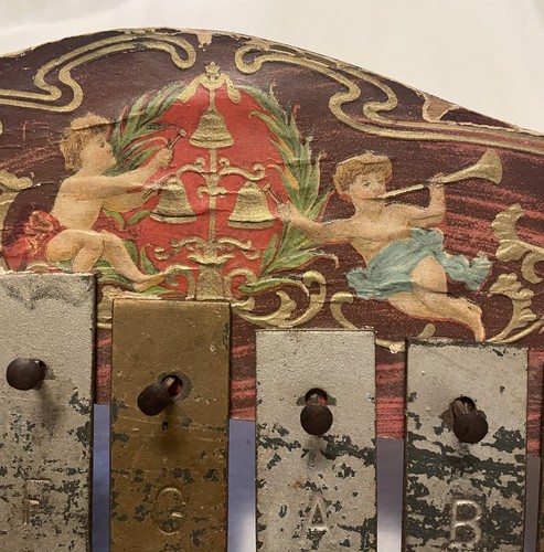 Schoenhut Metallophone Toy 12 Key Xylophone Antique 1920's Rare - Picture 2 of 7