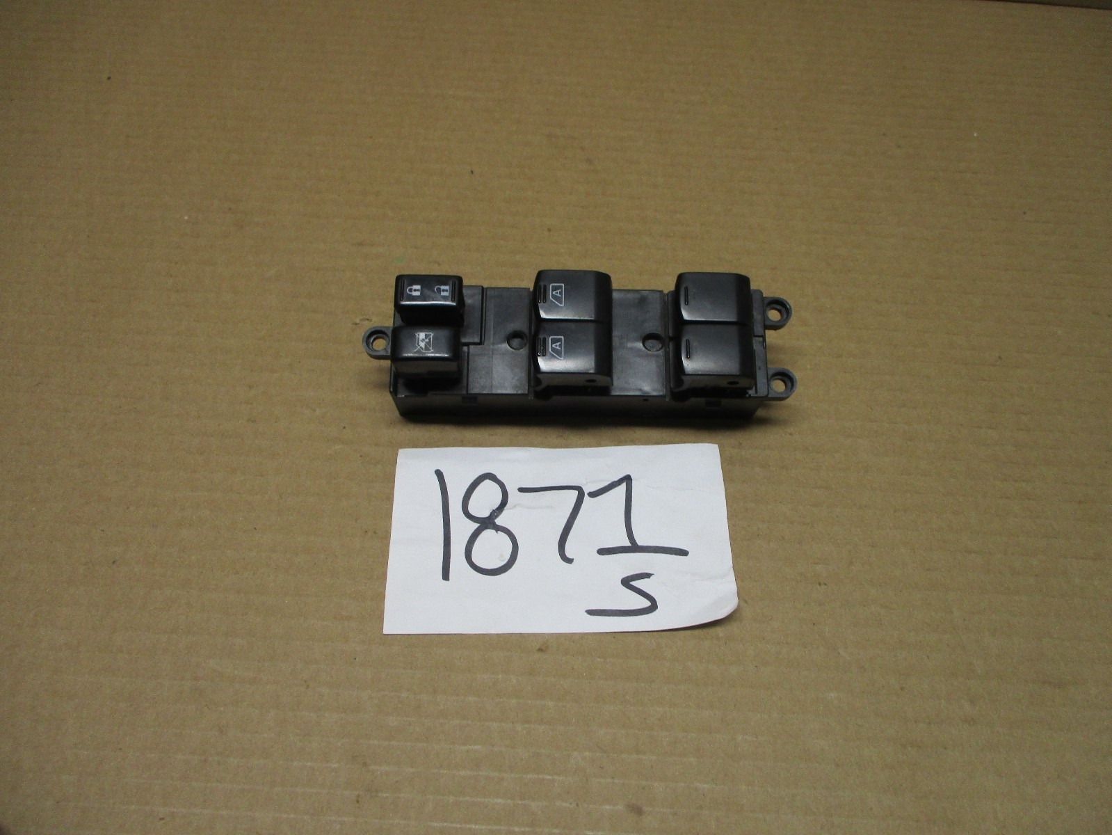 06 07 08 Nissan Maxima MASTER Window Switch Control Power DRIVER #1871-S 