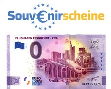 0 Euro Schein XEPS 2022-3 ANNIVERSARY FLUGHAFEN FRANKFURT - FRA