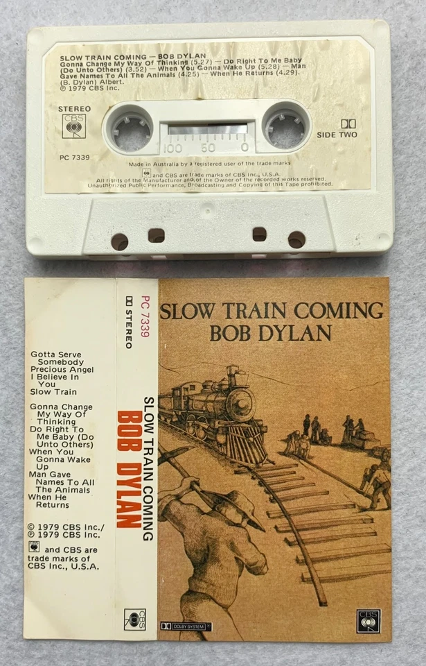 Bob Dylan – Slow Train Coming, AUS Cassette - Image 3 of 4
