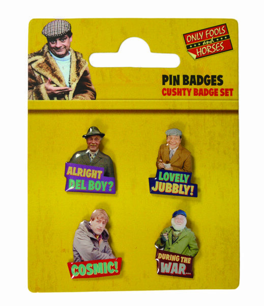 Only Fools and Horses Official Enamal Badge Set