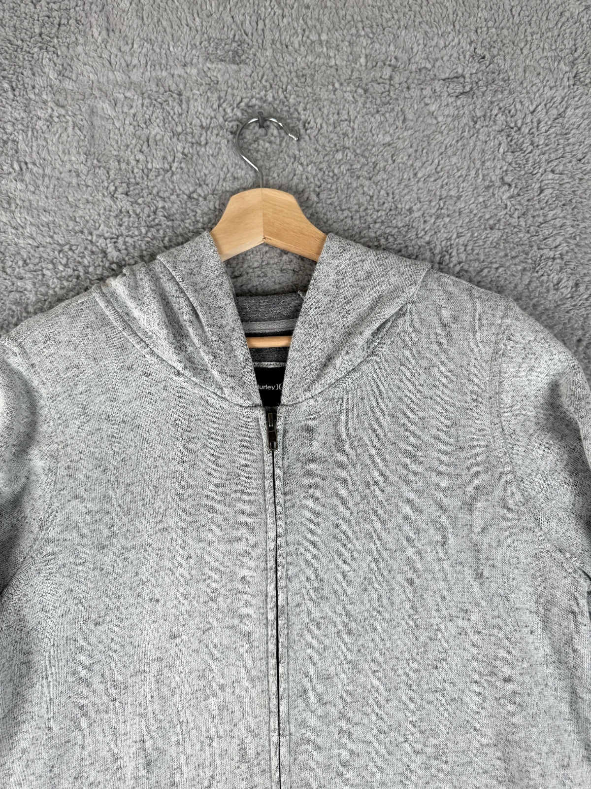 VETEMENTS Felpa con cappuccio Hurley donna x grande grigio erica streetwear tempo libero sportiva