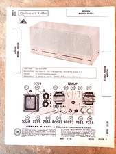 Original SAMS PHOTOFACT 513-6 BOGEN DS225 - STEREO AMP