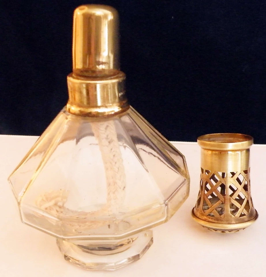 Très belle et rare lampe berger Art Déco ancienne sur pied douche - Photo 3/4