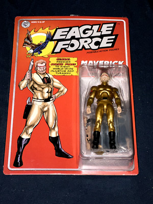 EAGLE FORCE FRESH MONKEY FICTION ZICA MAVERICK 3.75'' ACTION FIGURE 2024 MEGA