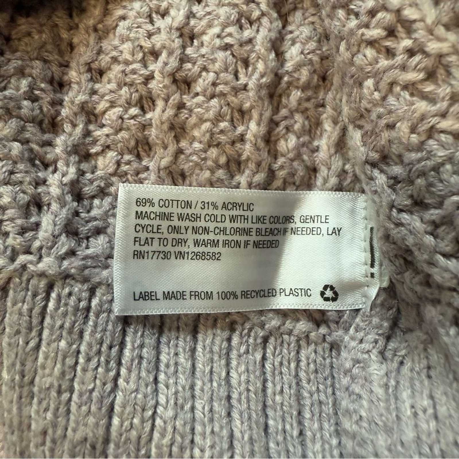 UNIVERSAL THREAD Knit Sweater Lavender Purple Siz… - image 4