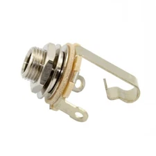 Switchcraft Type 11 Mono Female 1/4" Jack with Nut, Washer Open Circuit W-SC-11