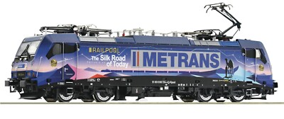 Roco 71981 186 534-4 Metrans Advertising Livery  The Silk Road Of Today  Blue