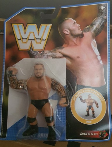WWE MATTEL RETRO SERIES 9 RANDY ORTON WRESTLING FI...