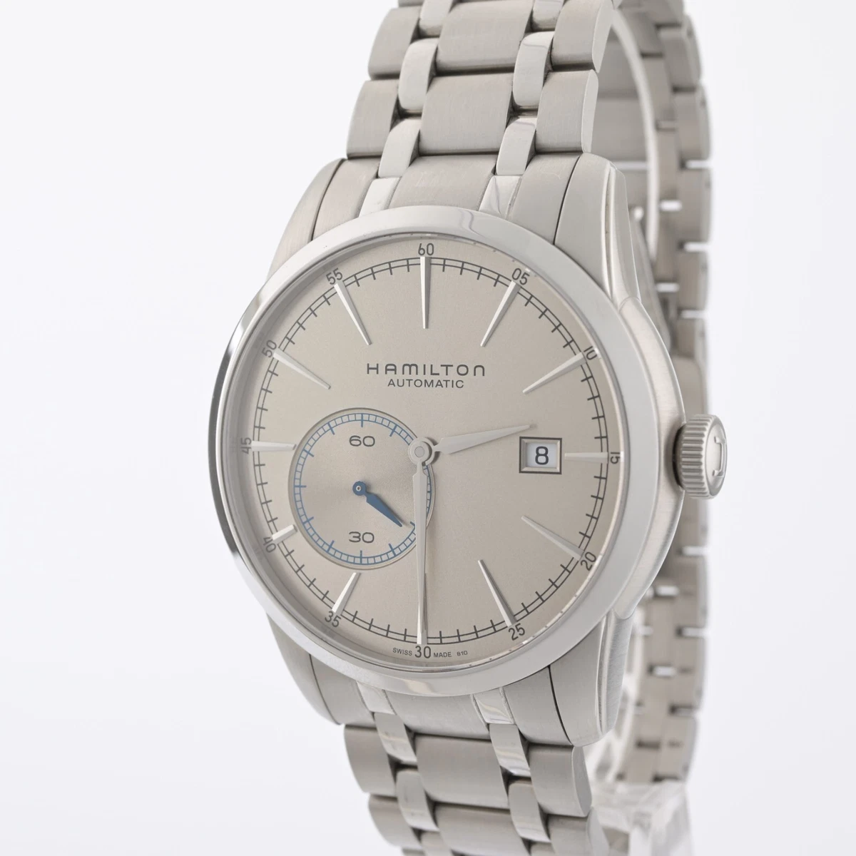 Hamilton American Classic H40515181 Railroad Silver Dial 42mm