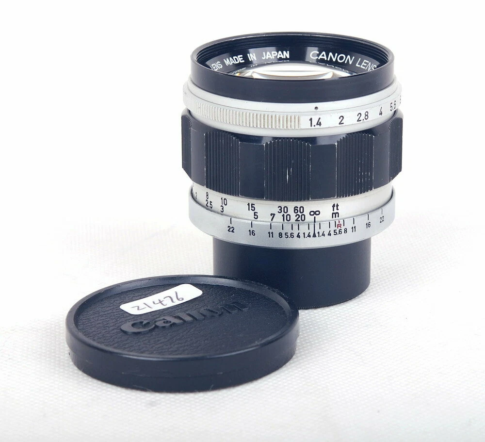 Canon 50mm F1.4 LTM Leica L39 Mount Lens From Japan Fedex [Near Mint]