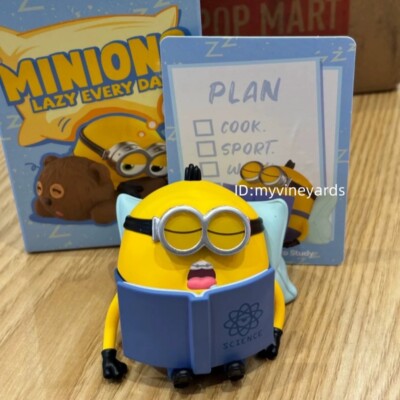 POP MART Minions Lazy Every Day Series Confirmed Blind Box Figure
