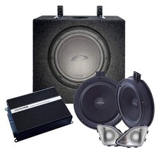 Alpine 6 Kanal DSP Verstärker, Subwoofer & Lautsprecher für VW Transporter T6.1