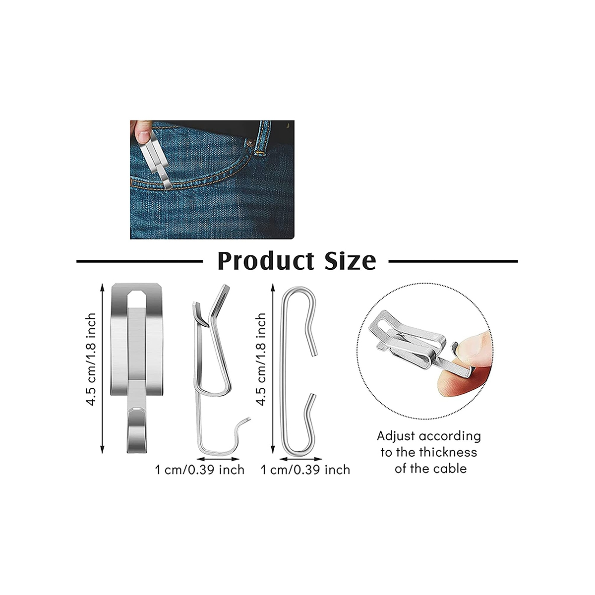 48 Pcs Heat Cable Roof Clips Spacers Set Cable Wire Clips Gutter Clips T9N65500 eBay