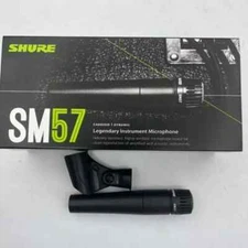 Shure SM57-LC Cardioid Wired Dynamic Instrument Microphone