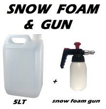 5 Litre Snow Foam & Pump Pressure Sprayer Snow Foam Gun