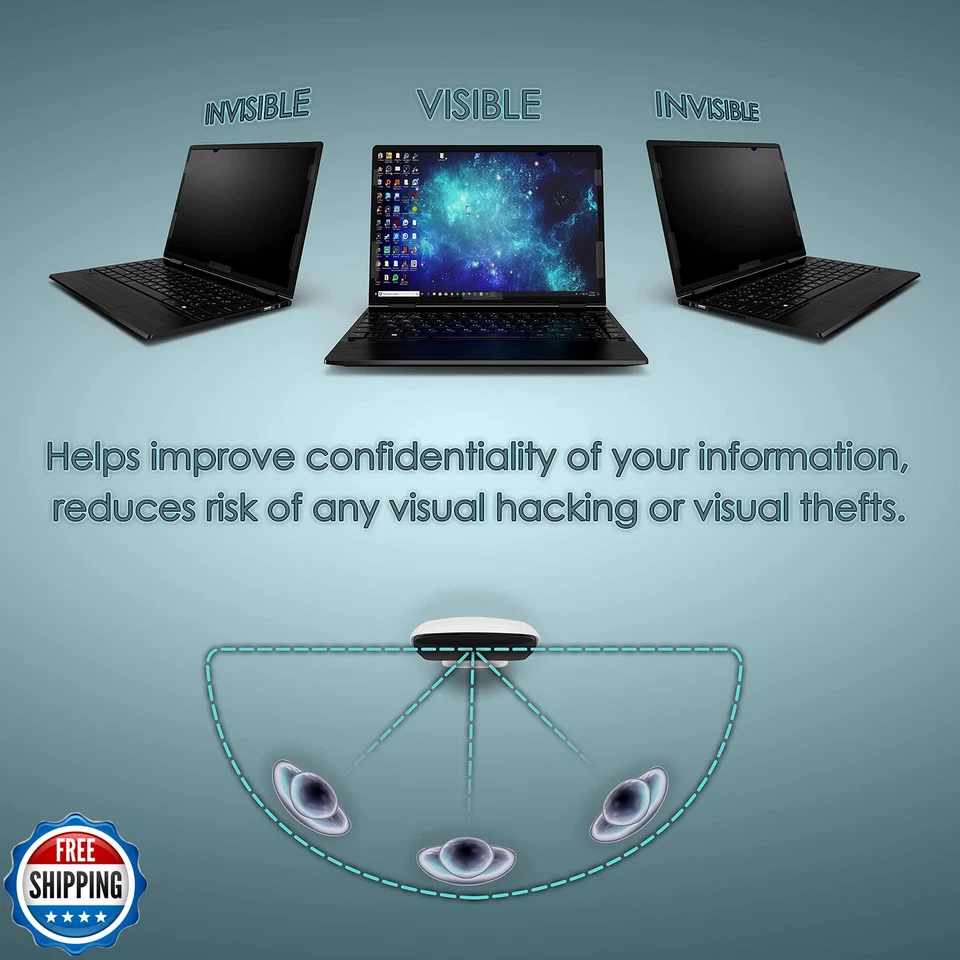 Privacy Screen Filter for 17.3 Inches Laptop, Screen Protector size is 15.1 i - Image 3 of 4