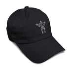Soft Baseball Cap Weightlifter Silver Olympics Cotton Dad Hats for Men & Women