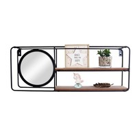 Wandregal Mirror Viola Regal Mit Spiegel Hti-Line