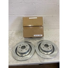 SET-OF-2 Power Stop Brake Rotors, Front Wheel, Drilled And Slotted, JBR1300XR