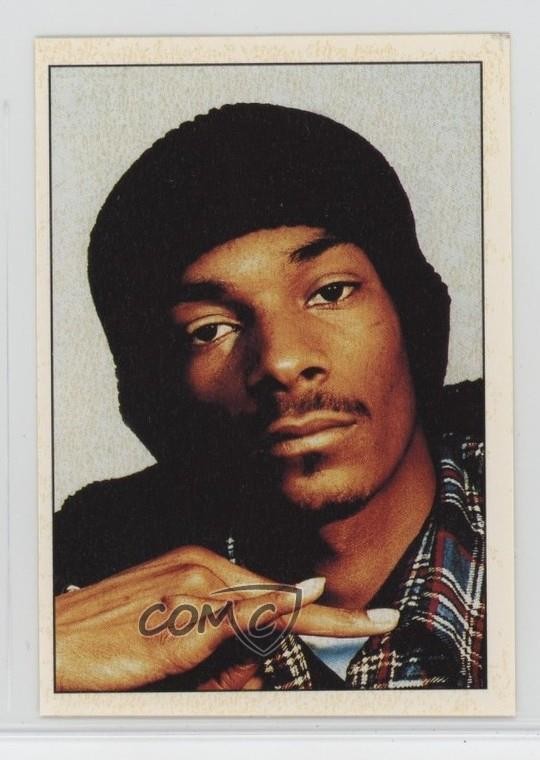 1995 Panini Smash Hits Album Stickers Snoop Dogg #123 05or