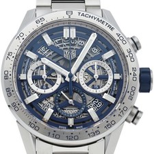 Used Box TAG HEUER Carrera Caliber Heuer 02 Chronograph Blue Edition Limited to