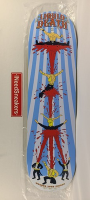 #ad Liquid Death Murder Circus Skateboard Deck Fountain Of Death Jugular Juggler 🔥 $161.50