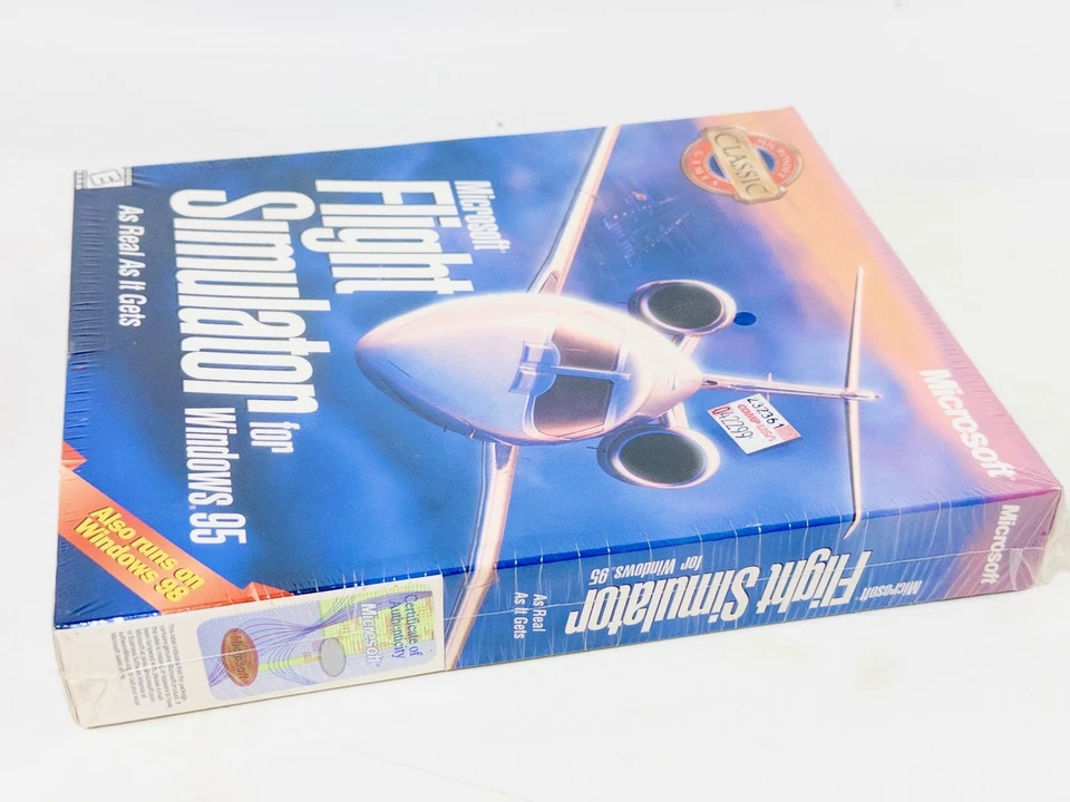 Microsoft Flight Simulator for Windows 95/98 Big Box Game PC Game, Sealed, New - Image 4 of 4